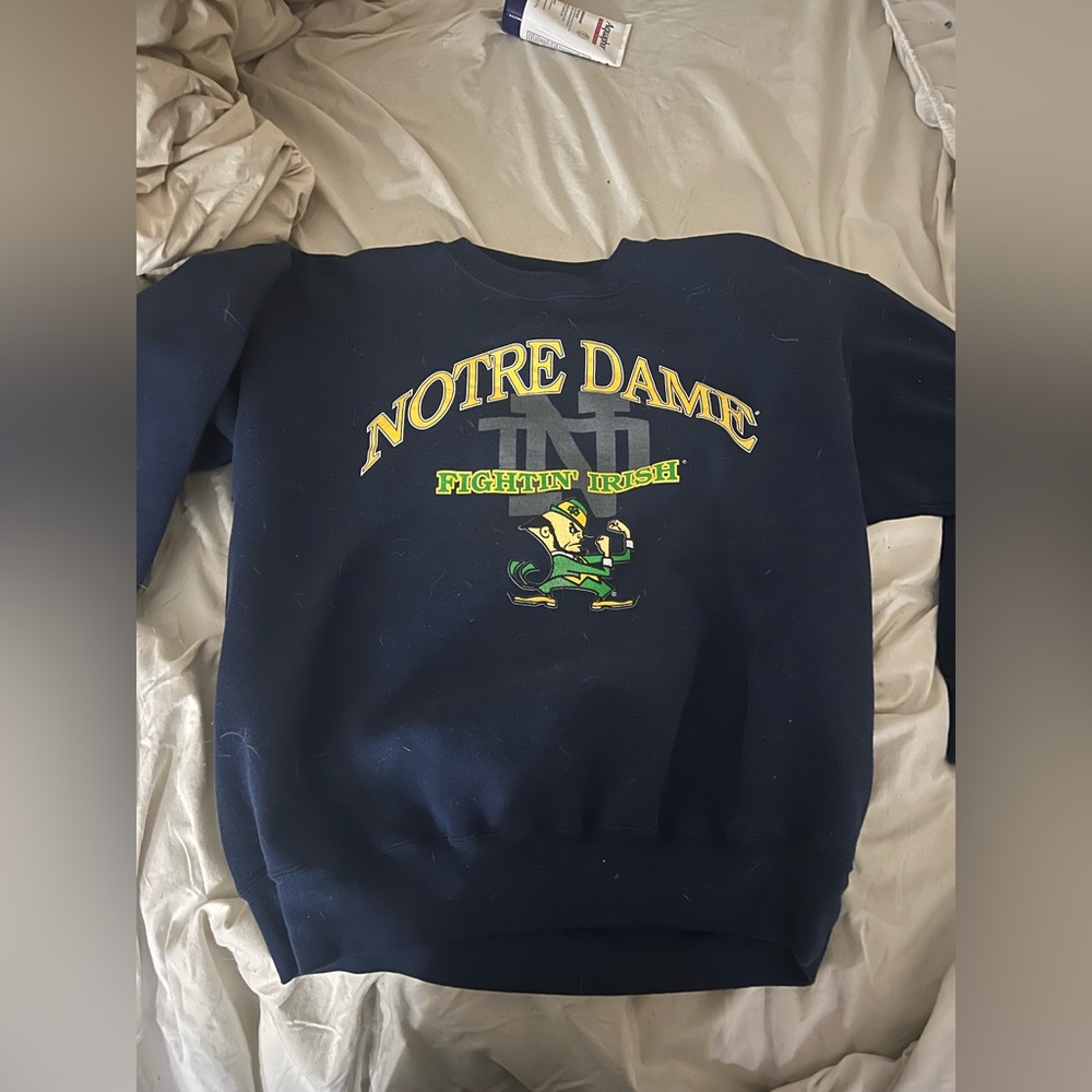 Notre dame fighting Irish crew neck